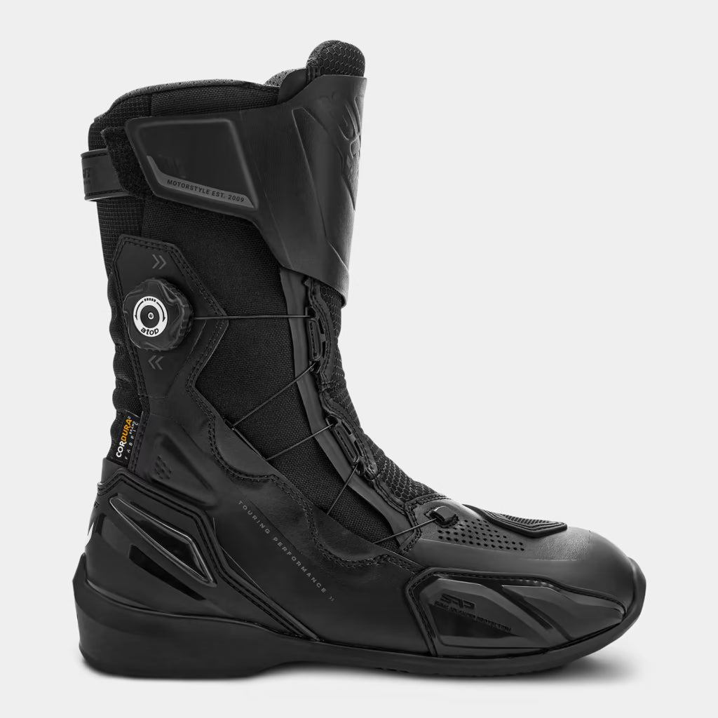 SHIMA TENEX WATERPROOF WOMEN MOTORCYCLE BOOTS BLACK
