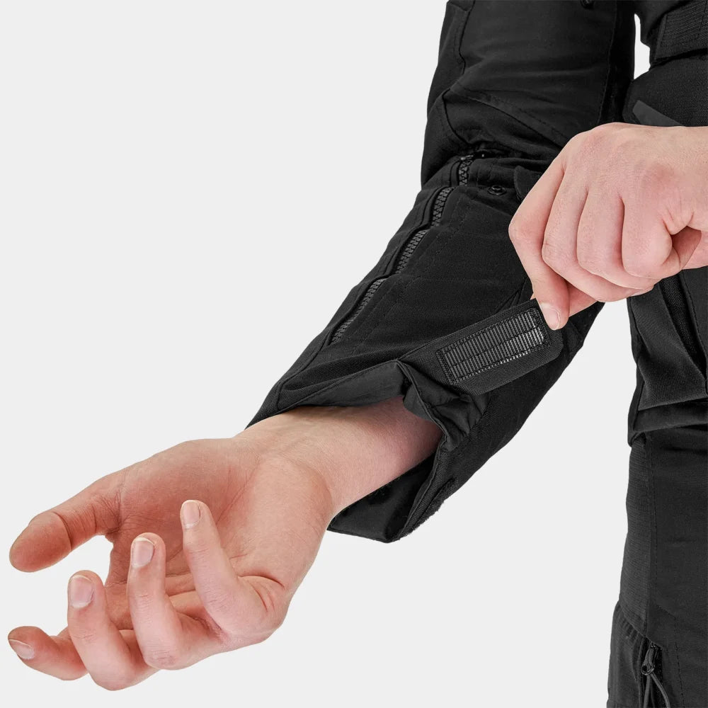 SHIMA DUNE MOTORCYCLE TEXTILE JACKET BLACK