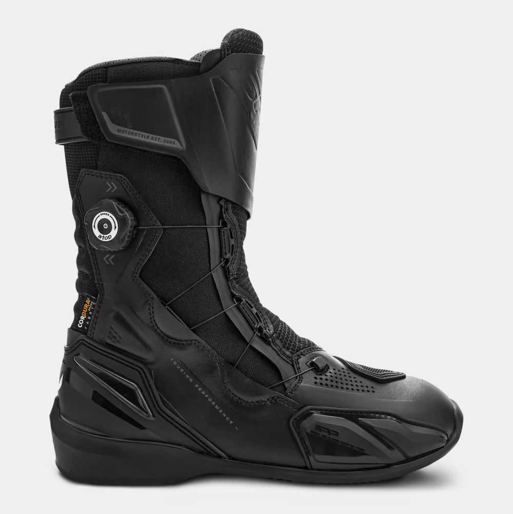 SHIMA TENEX WATERPROOF MEN MOTORCYCLE BOOTS BLACK