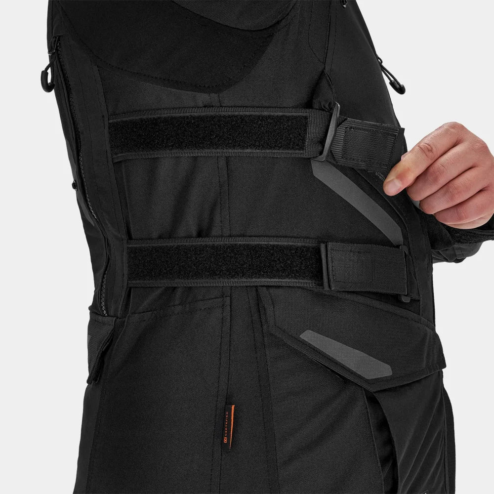 SHIMA DUNE MOTORCYCLE TEXTILE JACKET BLACK