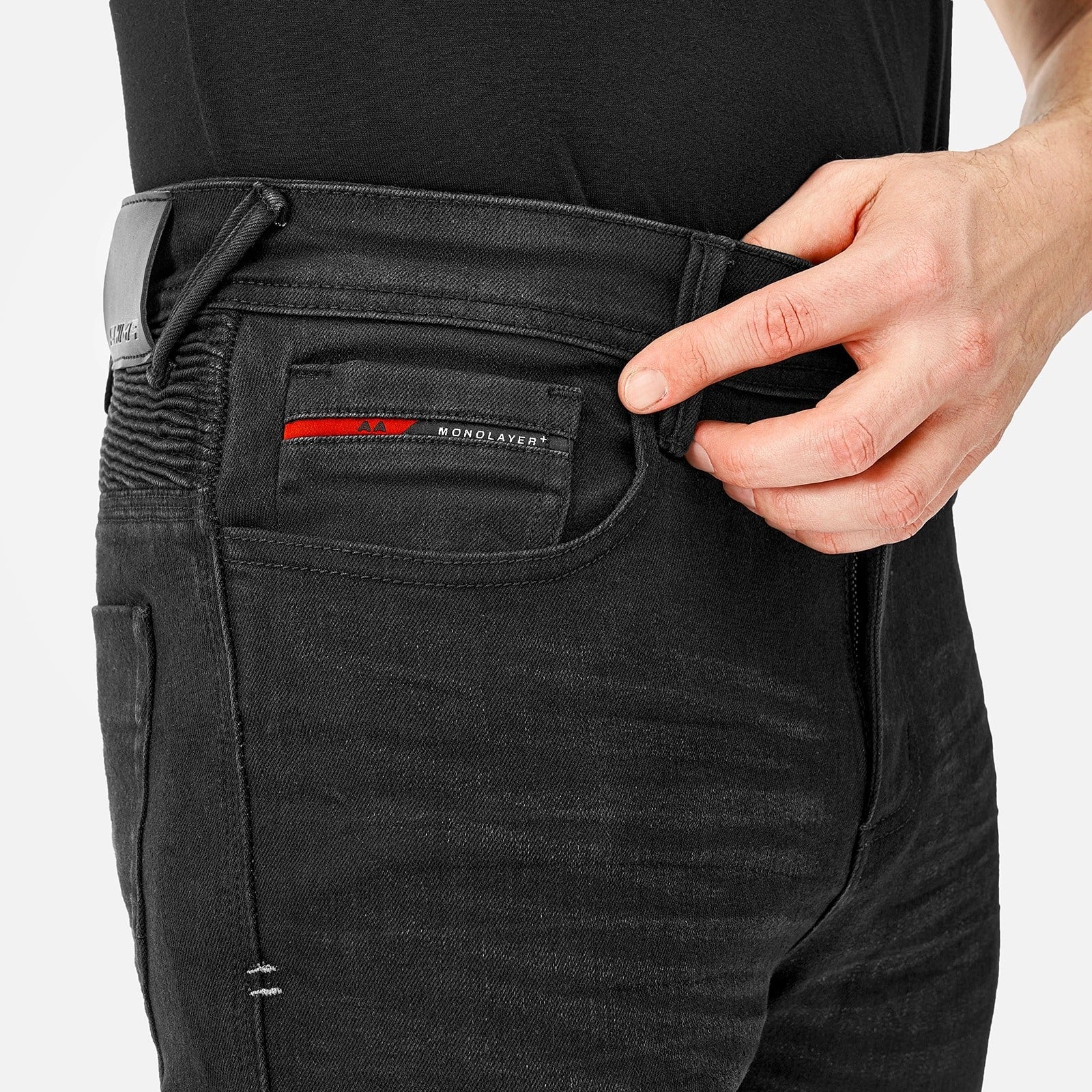 SHIMA ZENITH Men's Urban Motorcycle Jeans Black maximo moto uk