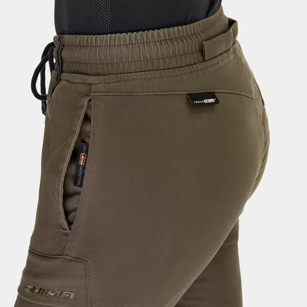 SHIMA JOGGSY LADY MOTORCYCLE TROUSER KHAKI