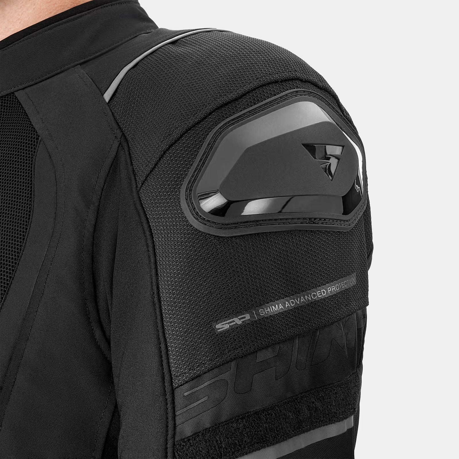 SHIMA MESH PRO 2.0 MEN MOTORCYCLE JACKET BLACK