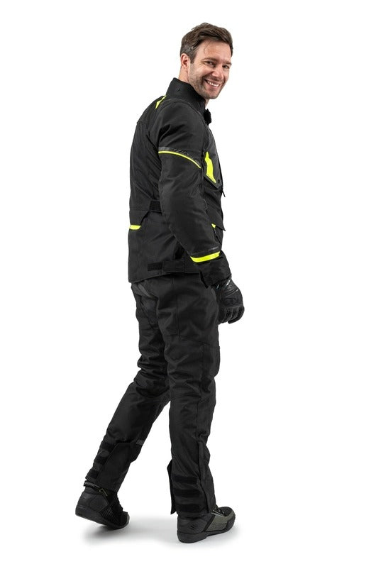 SHIMA RUNNER MEN MOTORCYCLE TEXTILE JACKET FLUO