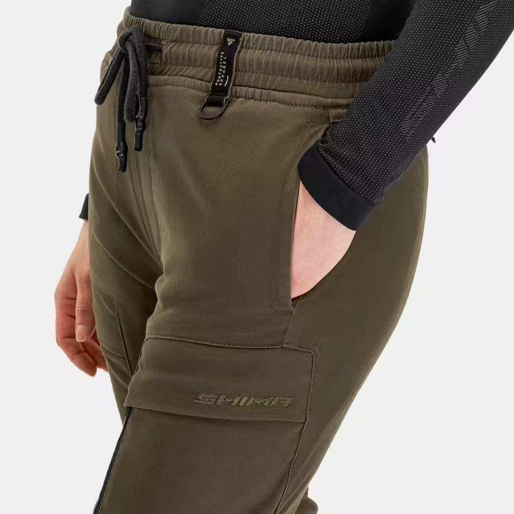 SHIMA JOGGSY LADY MOTORCYCLE TROUSER KHAKI