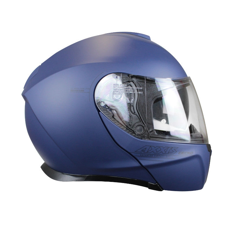  AXXIS-FU403SV GECKO SV SOLID A7 MATTE BLUE HELMET - SECURTEX MOTOR SL (t/a MaximoMoto)