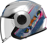  LS2 OF570 VERSO SPRING MATT SILVER BLUE - SECURTEX MOTOR SL (t/a MaximoMoto)