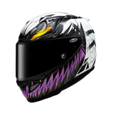 HJC RPHA 12 Anti Venom 2 Sports Motorcycle Helmet Black White Purple