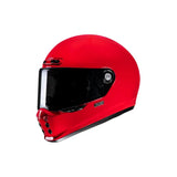 HJC V10 Plain On-Road Motorcycle Riding Helmet Deep Red