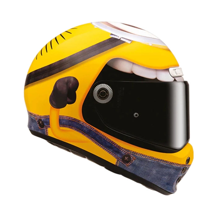 HJC V10 Full Face Motorcycle Helmet Minions MC3 Design-Yellow