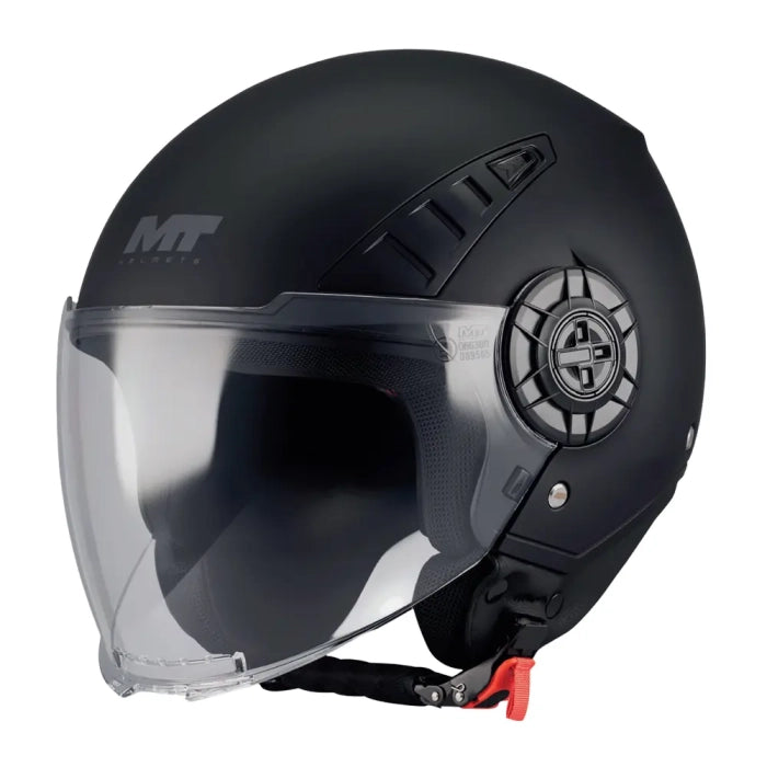 MT Aeris Pure Motorcycle Open Face Helmet