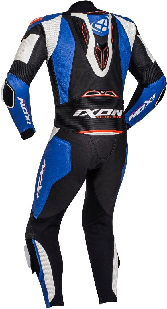  IXON - VENDETTA EVOBLACK/WHITE/BLUE LEATHER SUITS - SECURTEX MOTOR SL (t/a MaximoMoto)