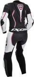  IXON- VORTEX LEATHER SUITS LADYBLACK/WHITE/FUCHSIA - SECURTEX MOTOR SL (t/a MaximoMoto)