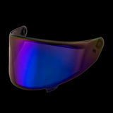 KYT SPARE PARTS - KYT SPARE PARTS TT-COURSE IRIDIUM BLUE VISOR - SECURTEX MOTOR SL (t/a MaximoMoto)