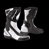  FORMA- FRECCIA BLACK/WHITE BOOTS - SECURTEX MOTOR SL (t/a MaximoMoto)