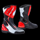 FORMA- FRECCIA BLACK/WHITE/RED BOOTS - SECURTEX MOTOR SL (t/a MaximoMoto)