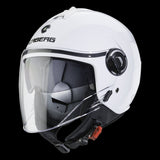  CABERG-Riviera V4 WHITE Helmet - SECURTEX MOTOR SL (t/a MaximoMoto)