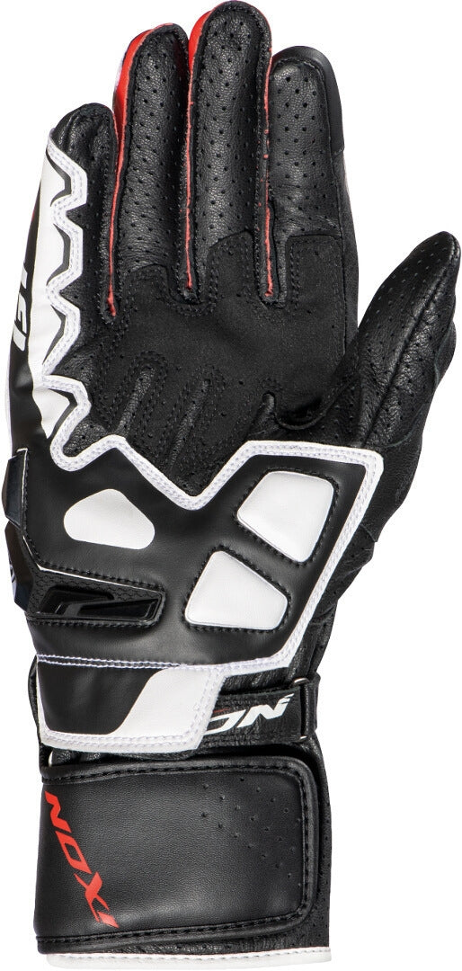 IXON- GUANTES GP5 AIR MAN BLACK/WHITE/RED - SECURTEX MOTOR S.L (t/a MaximoMoto)