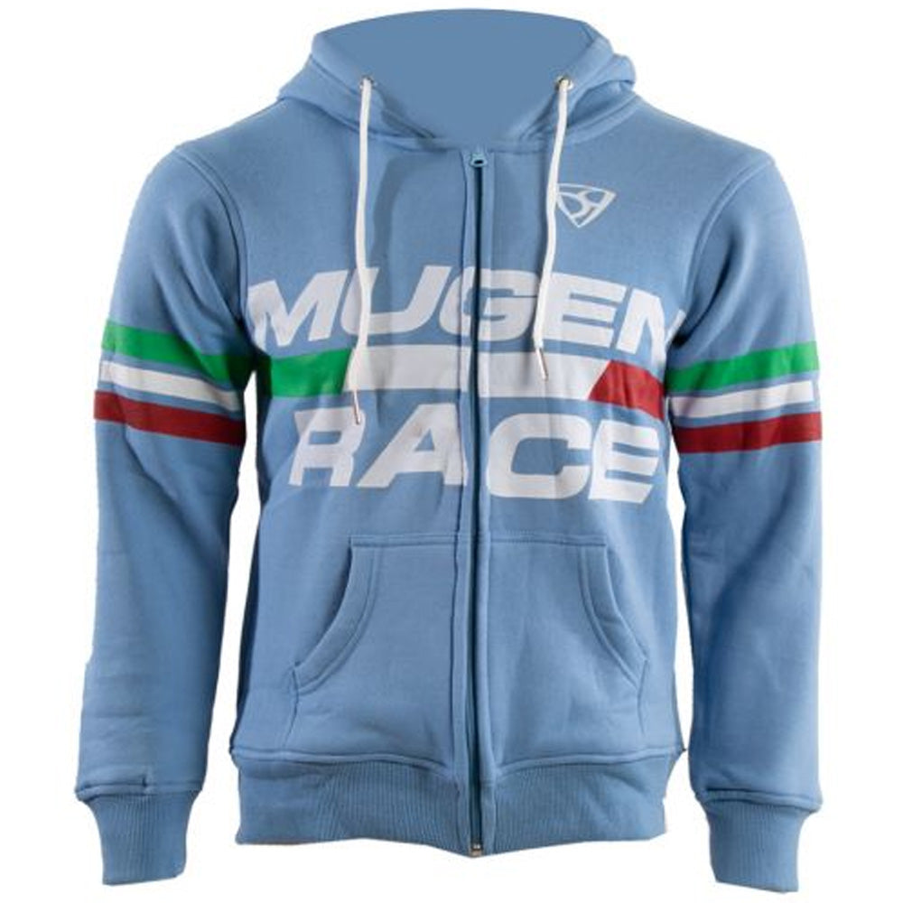 MUGENRACE H-MNR-2489 Sudadera capucha de algodón azul bebé