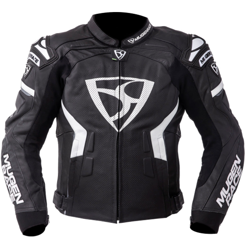 MUGENRACE LJ MNR 1821 MARCUS Chaqueta De Cuero Motocicleta 