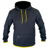 MUGENRACE H-MNR-7909 Blacky Sudadera capucha de algodón Negro Amarillo