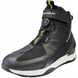 MUGENRACE BOT-MNR-2461 Botas de moto Stopee Negro/Amarillo Fluo 