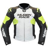 MUGENRACE LJ-MNR-2117 MRY  Deportiva Moto Cuero Chaqueta
