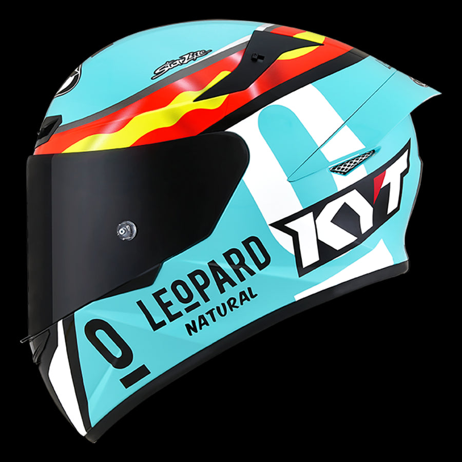  KYT- TT-COURSE REPLICA LEOPARD SPANIARD HELMETS - SECURTEX MOTOR SL (t/a MaximoMoto)