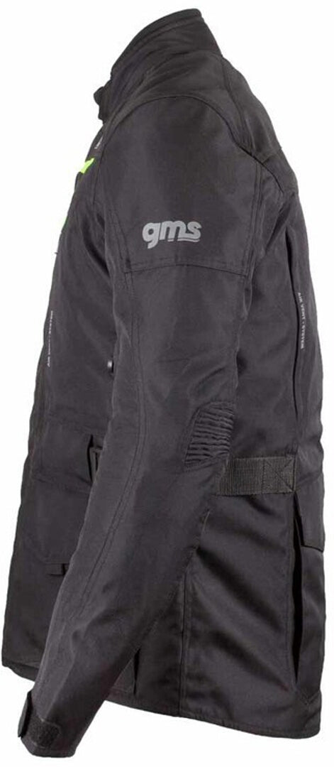 GMS- CHAQUETAS TEXTILE GEAR MAN  BLACK/WHITE/YELLOW - SECURTEX MOTOR S.L (t/a MaximoMoto)