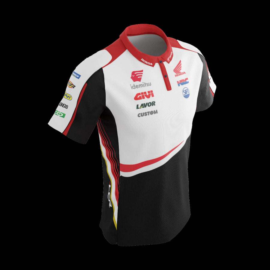  LCRT 22 PO1 BLACK/WHITE/RED - SECURTEX MOTOR SL (t/a MaximoMoto)