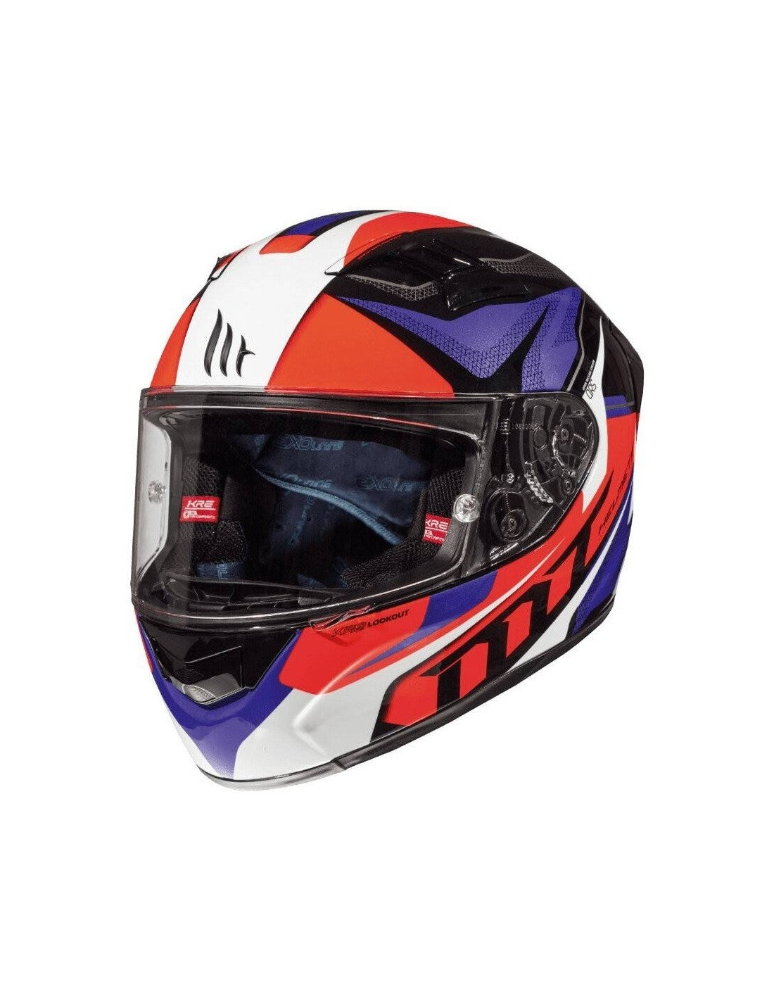  MT- FF103 Kre LookOut G2 Red Flour Gloss Helmet - SECURTEX MOTOR SL (t/a MaximoMoto)