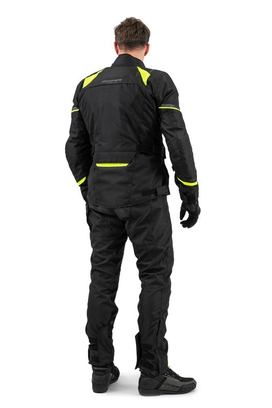 SHIMA RUNNER MEN MOTORCYCLE TEXTILE JACKET FLUO