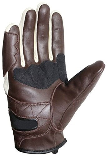  Reinforced leather palm with padding