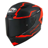  SUOMY-HELMET TRACK-1 REACTION MATT ANTHRACITE/RED E06 - SECURTEX MOTOR SL (t/a MaximoMoto)