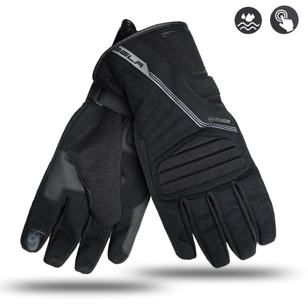  BELA - Climate WP Textile Glove Black - SECURTEX MOTOR SL (t/a MaximoMoto)