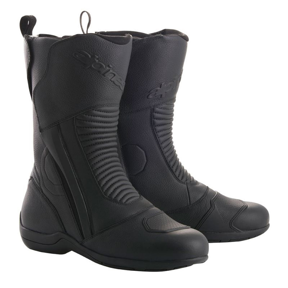 Alpinestars Patron Motorcycle Boots Black - MaximomotoUK