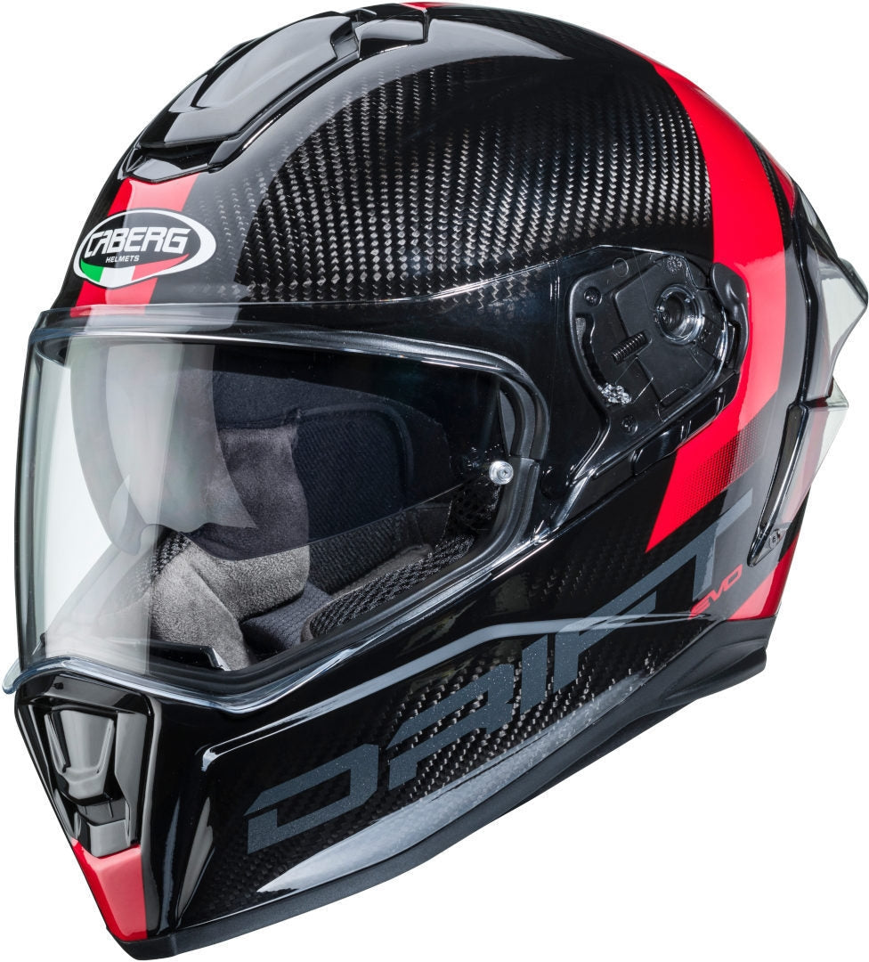 CABERG-Helmet DRIFT EVO CARBON SONIC ANTHRACITE/RED - SECURTEX MOTOR SL (t/a MaximoMoto)