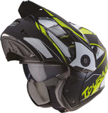  CABERG-Helmet Tourmax Marathon MATT/BLACK/WHITE/YELLOW F - SECURTEX MOTOR SL (t/a MaximoMoto)