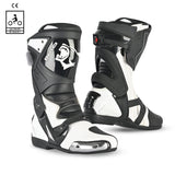 BELA Race Pro - Racing Boot - Black White 