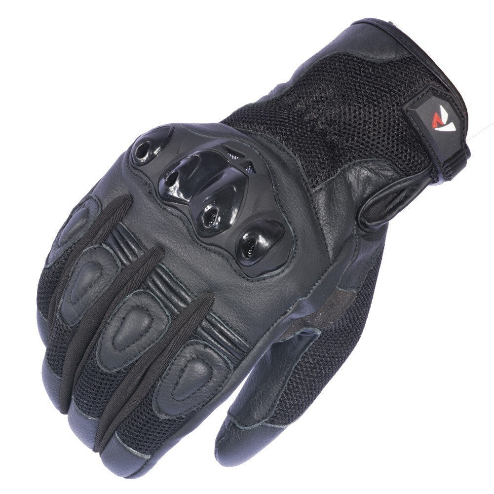  R-TECH - AVIGNON BLACK LEATHER GLOVE - SECURTEX MOTOR SL (t/a MaximoMoto)