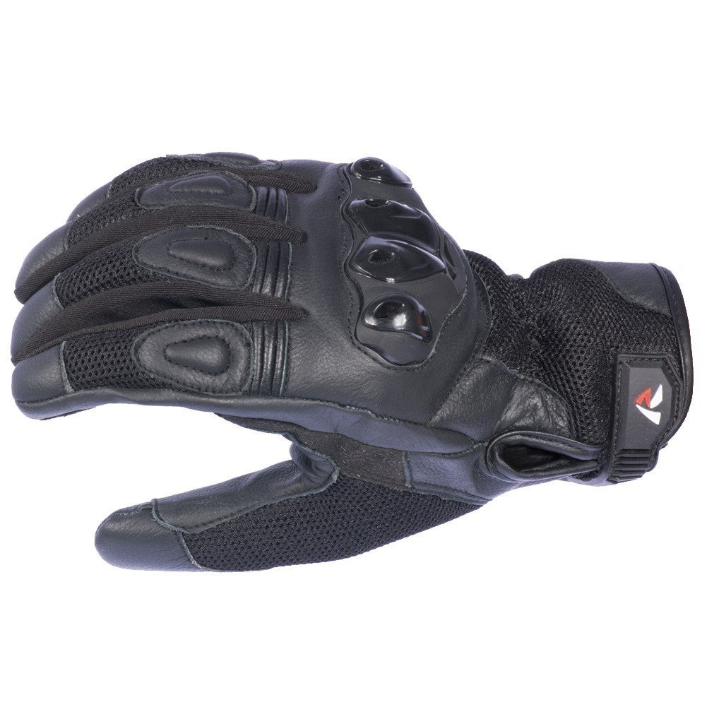  R-TECH - AVIGNON BLACK LEATHER GLOVE - SECURTEX MOTOR SL (t/a MaximoMoto)