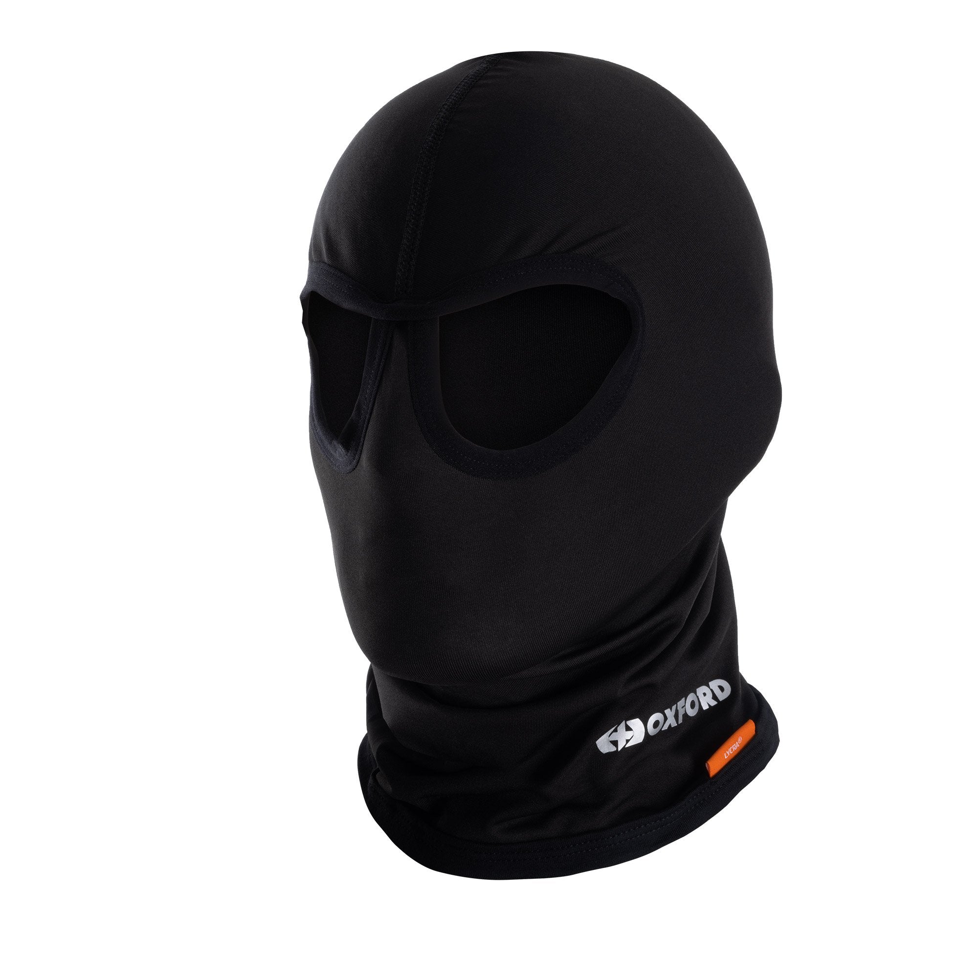 Oxford Balaclava Eyes Lycra - Black - MaximomotoUK Motorcycle Clothing ...