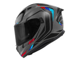 GIVI 50.8 MACH1 Full Face Motorcycle Helmet Matt Grey Black Red