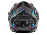 GIVI 50.8 MACH1 Full Face Motorcycle Helmet Matt Grey Black Red