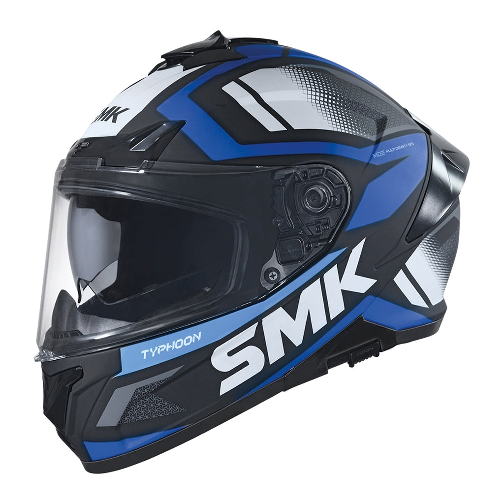  SMK - TYPHOON THORN BRIGHT FULL FACE MOTORCYCLE RACING HELMET (GL251)
