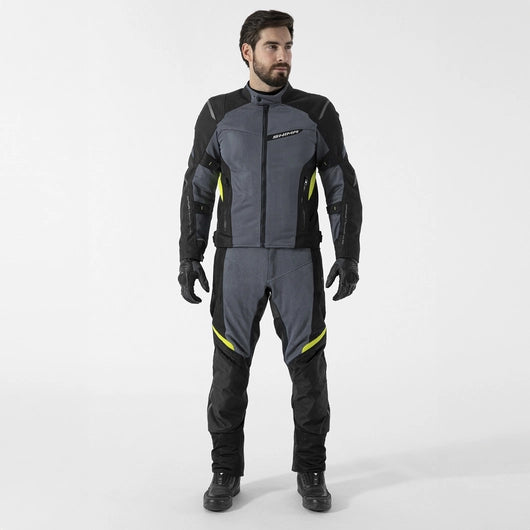 SHIMA RUSH 2.0 VENTED MEN'S MOTORCYCLE JACKET FLUO