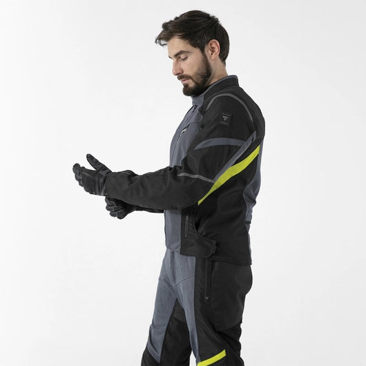 SHIMA RUSH 2.0 VENTED MEN'S MOTORCYCLE JACKET FLUO