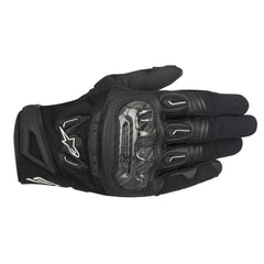 Alpinestars SMX-2 Air Carbon v2 Motorcycle Gloves Black - back pic