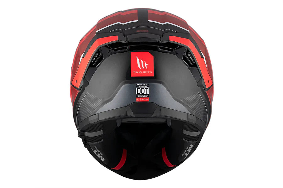  MT THUNDER 4 SV R25 B35 Full Face Motorcycle Touring Helmet Glossy - SECURTEX MOTOR SL (t/a MaximoMoto)