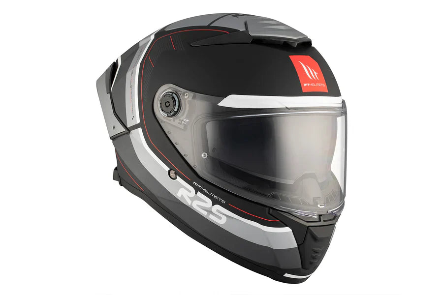  MT THUNDER 4 SV R25 B2 Matte Full Face Motorcycle Helmet Sport Touring - SECURTEX MOTOR SL (t/a MaximoMoto)